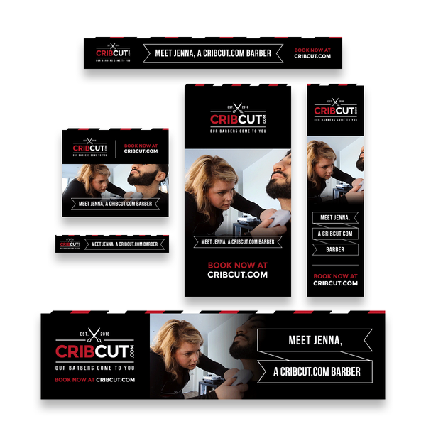 CribCut Adroll Banner Ad Set of 6