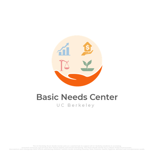 Design a dynamic logo for a transformative center addressing basic needs of college students Design by ObahOlah✅
