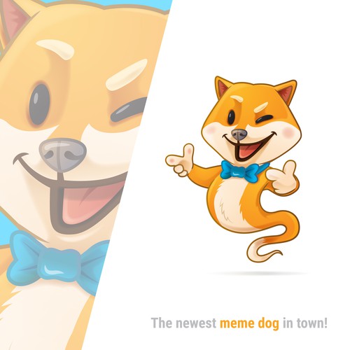 Redesign the Mascot for our Crypto Dog Coin and see it marketed EVERYWHERE! Design by mind matter