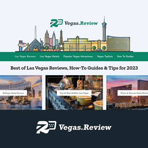 Las Vegas Information Site Seeks Awesome Logo :) Design by is2dio Capital ®