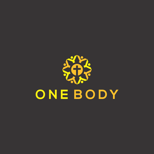 Design a logo for One Body Software showing inter-church community in the One Body of Christ. Design by InfaSignia™