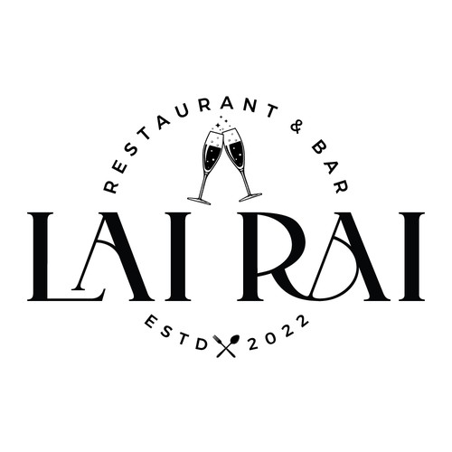 Design an approachable logo for a Vietnamese American fusion restaurant and bar - Lai Rai Design by Ruve