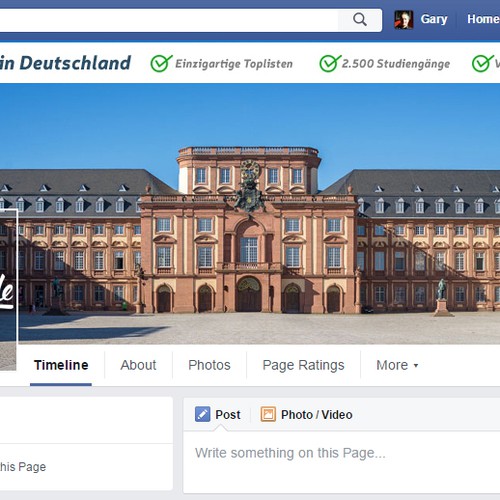 Awesome Facebook Cover for Student Platform Design by GJCDesign