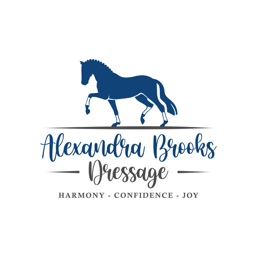 Design a classy/modern dressage (horse) training logo Design by Rziko1