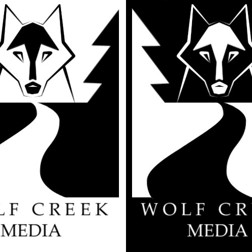 Wolf Creek Media Logo - $150 Diseño de turquoise70