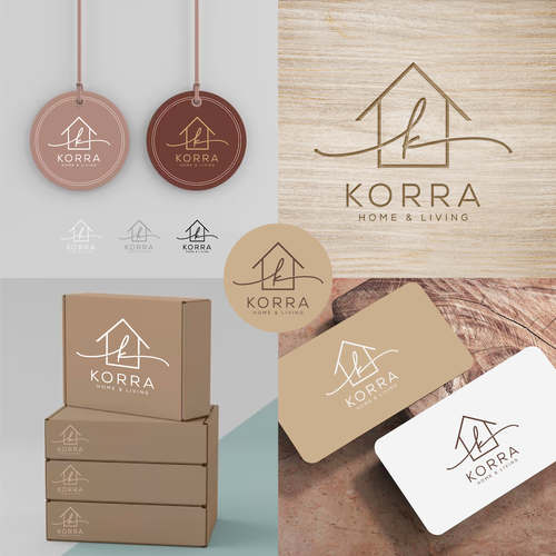 コンペ「Design a Logo for a Homegoods and Living Brand.  Create a Logo that Captures the Essence of Everyday」のデザイン by The Pixel Imaginさん 