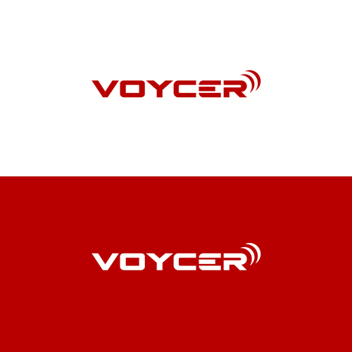 Clean, modern, Voycer logo for B2B community platform for consumer brands Design by LivRayArt