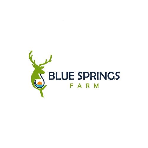 Logo for our Der hunting and bass fishing recreational farm Design by dianagargarita