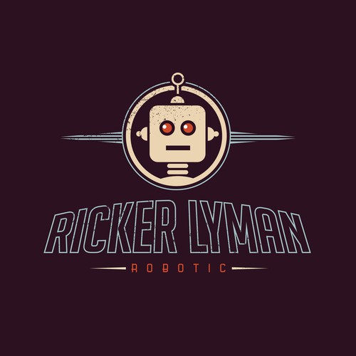 Ricker Lyman Robotic needs a retro Atomic Age logo Design by TJCD