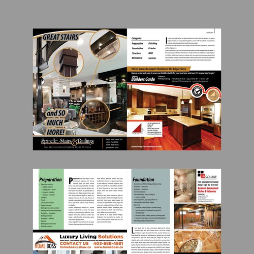 Eye Catching Advertising Magazine Layout needed for the Home Build Industry Design by Bognar Graphics