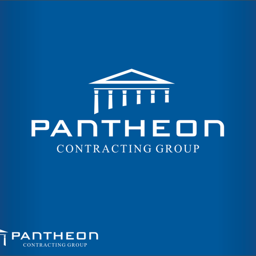 logo for Pantheon Contracting Group Design by razvart