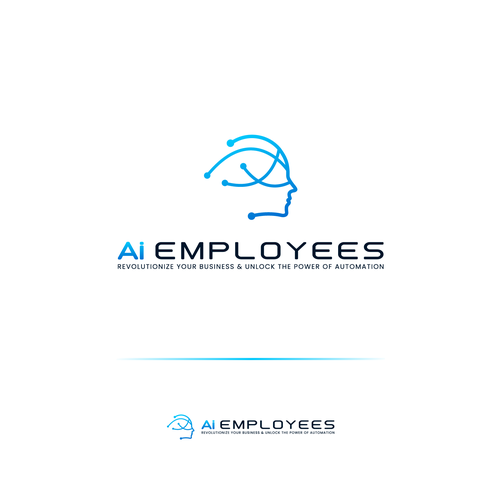 Design a modern, disruptive logo for an Ai Software Company Design by coi