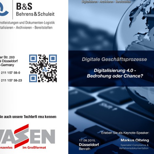 Postcard, flyer or print contest entry by Unlike Studio