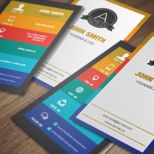 99designs need you to create stunning business card templates - Awarding at least 6 winners! デザイン by DesignSpell