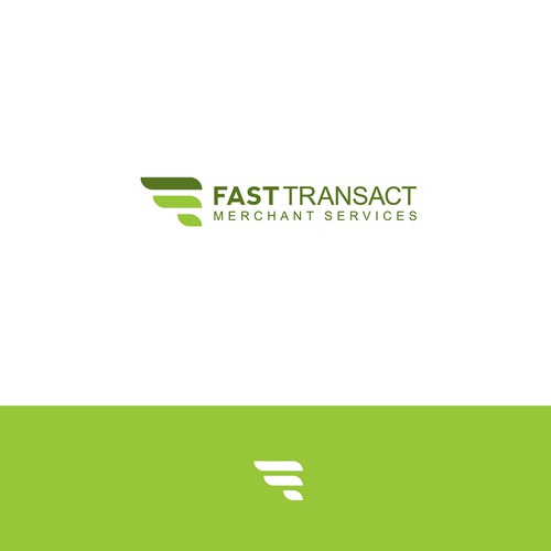 Fasttransact logo design デザイン by musafeer