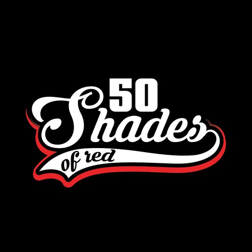 Logo for "50 Shades of Red" themed party Design by Abdesvmvd ©