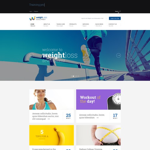 GUARANTEED winner! Design the website of a RISING STAR company! Design by egzote.