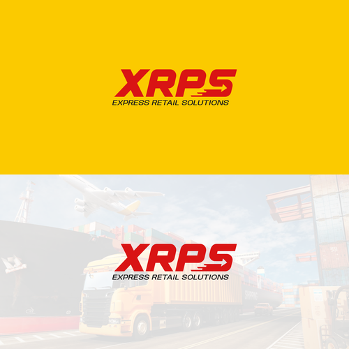 XPRS Express Retail Solutions Logo. Mass distribution company Design by bayudaswara