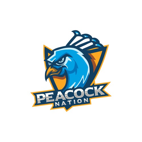 Basketball Logo for Peacock Nation - Your Winning Logo Featured on Major Sports Network Diseño de Hadeboga Studio