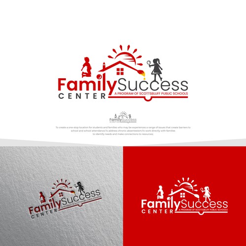 Family Success Center - one stop resources for families with children Design by StudioJack