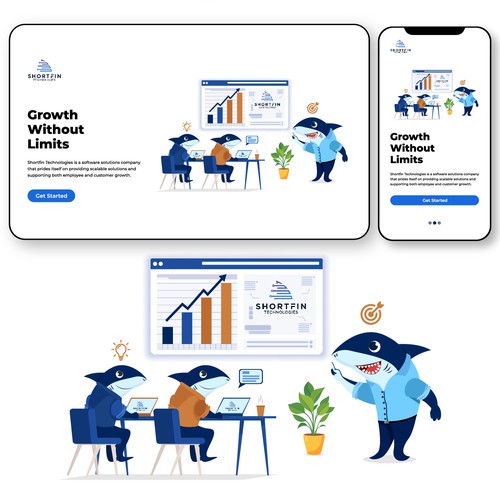 We need website illustrations for our software solutions company Design by Loominarius Ars