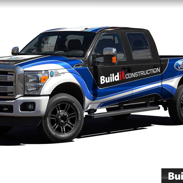 Design by Levmans titled "Create a Custom Truck wrap for our 2015 Ford Summer Company Tour!!"