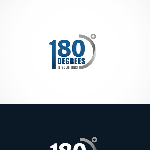 New logo wanted for 180 Degrees IT Solutions Réalisé par tykw