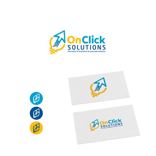 Create a Captivating Web Solutions Company Logo Design by geedsign