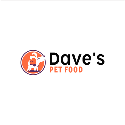 Logo for family owned pet food company Design by Dadio!