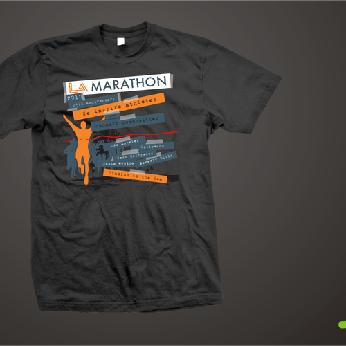 LA Marathon Design Competition デザイン by jonda.ro
