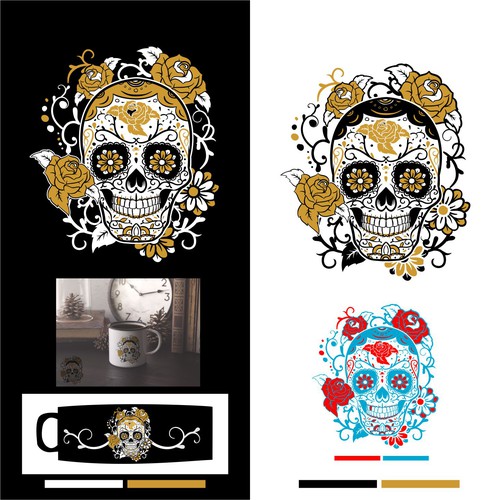 SUGAR SKULLS baseball DESIGN 2023 – SSUPhoto Designs