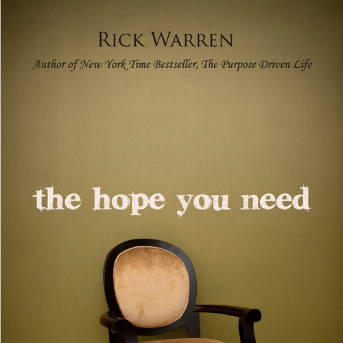 Design Rick Warren's New Book Cover Diseño de wiki
