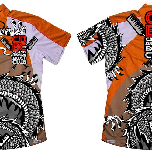 Dragon Boat Team Jersey Tshirt contest