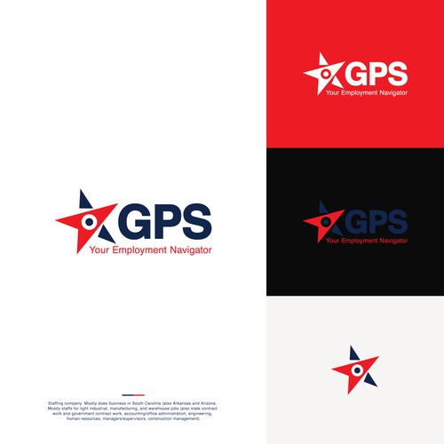 GPS Logo Design by DarkPixelStudio™