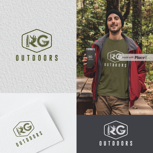 Hunting/Fishing Youtuber Logo, font, and Brand Guide Design by Abuha