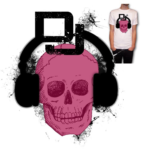 dj inspired t shirt design urban,edgy,music inspired, grunge Design por BethanyDudar