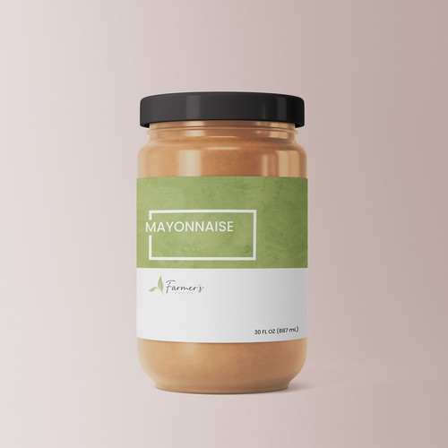 Mayonnaise Label Design by redloop