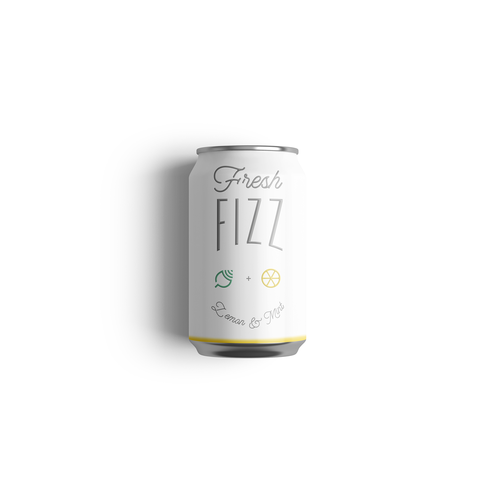 Fresh Fizz Soda Label Design réalisé par intertidaldesign