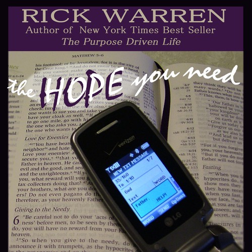 Design Rick Warren's New Book Cover Diseño de stacy greener