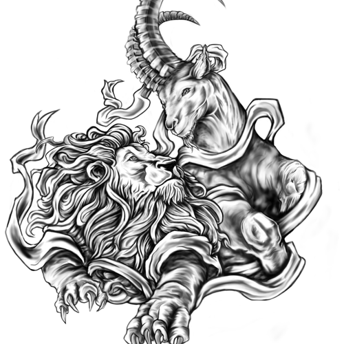 capricorn tattoo drawings