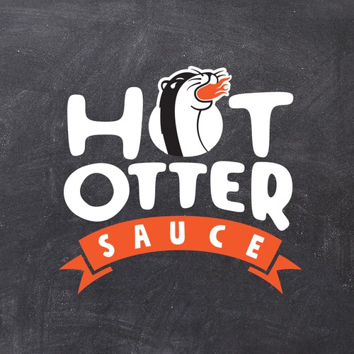 Design a Hot Sauce logo with an Otter Design by ACorso