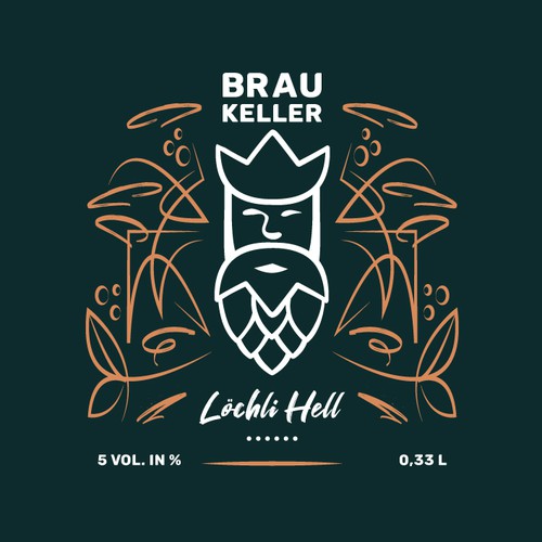 Microbrauerei: Bierflasche sucht Etikettendesign Design by nesch