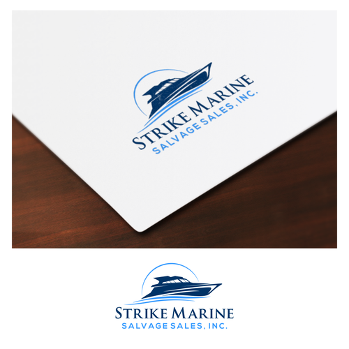 Update logo for marine equipment salvage company Design by trstn_bru