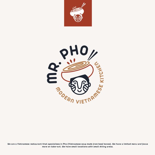 LOGO NEEDED FOR PHO RESTAURANT CHAIN Design by NorthFox Design