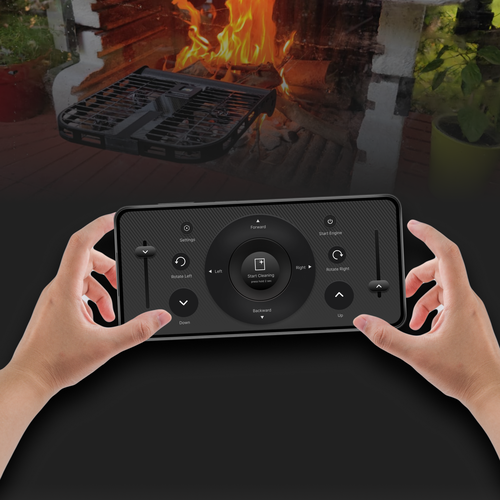 App for a window cleaning drone Design by Zeesh242™