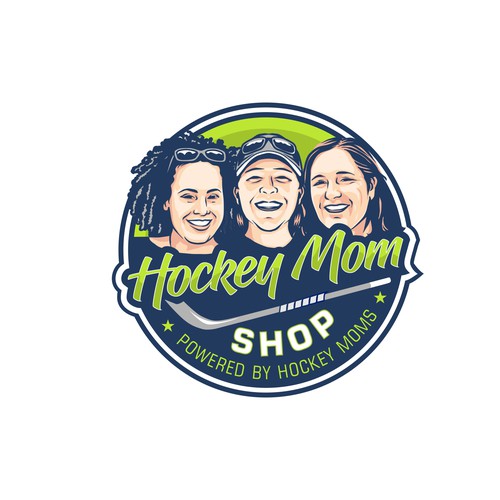 Help Power these Hockey Moms with "Kickazz" logo Design by brint'X