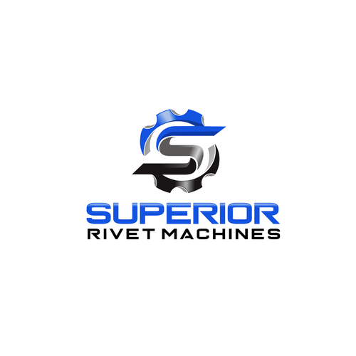 Create an Industrial logo for our Rivet Machine company Logo design