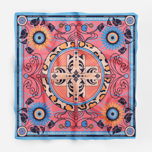 Design Pattern for silk scarf di San Ois