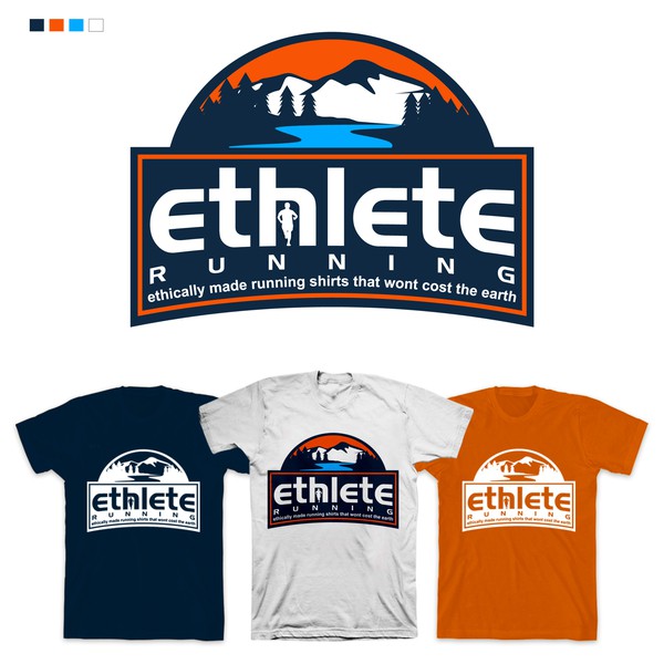 Design Logo Ethlete Running
