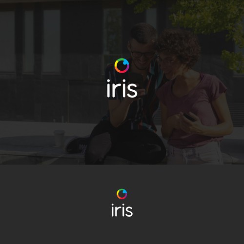 Logo for Iris, the decentralized alternative to social media giants Design by Ana ✨